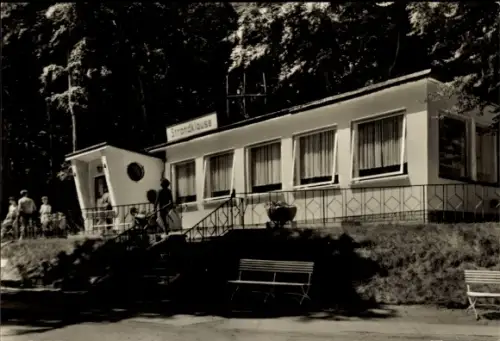 Ak Ostseebad Ückeritz auf Usedom, Strandklause