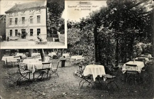 Ak Soest in Westfalen, Gasthof Deutscher Hof