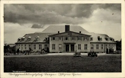 Ak Bergen in der Lüneburger Heide, Truppenübungsplatz, Offizierheim