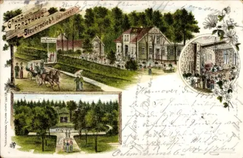 Passepartout Litho Hannover, Forsthaus Steuerndieb