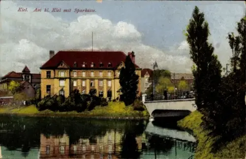 Ak Kiel, Am kleinen Kiel, Sparkasse