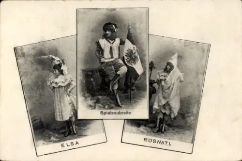 Ak Varieté, Elsa, Spielsoubrette, Rosnati