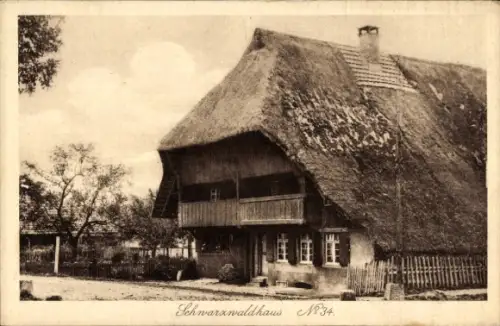 Ak Schwarzwald, Schwarzwaldhaus