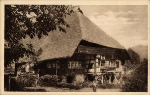 Ak Schwarzwald, Schwarzwaldhaus