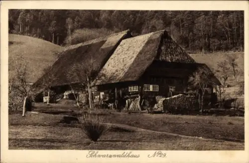 Ak Schwarzwald, Schwarzwaldhaus