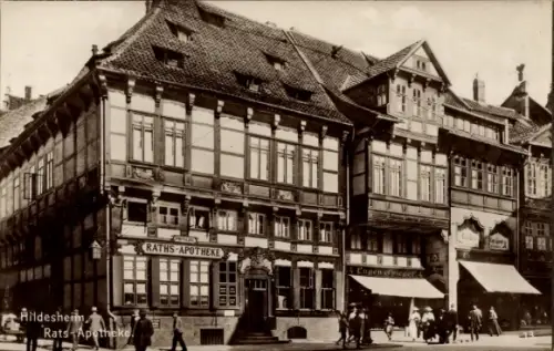 Ak Hildesheim in Niedersachsen, Ratsapotheke