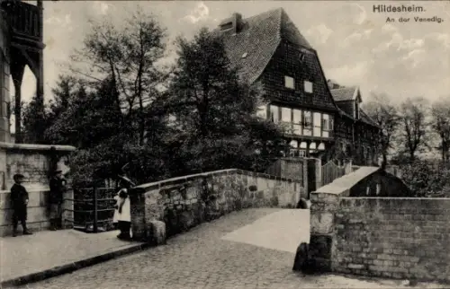 Ak Hildesheim in Niedersachsen,  An der Venedig