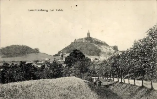 Ak Seitenroda in Thüringen, Leuchtenburg bei Kahla
