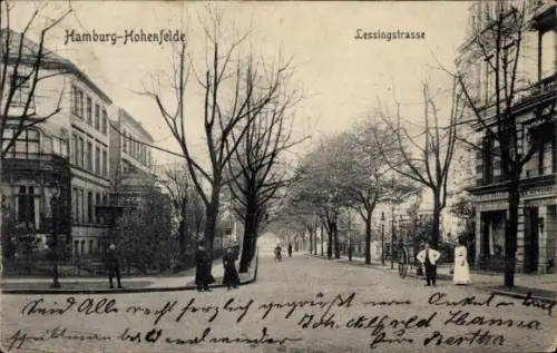 Ak Hamburg Hohenfelde, Lessingstraße