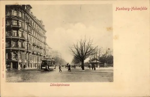 Ak Hamburg Hohenfelde, Lübeckerstraße