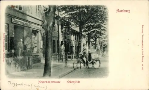 Ak Hamburg Hohenfelde, Ackermannstraße
