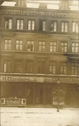Ak Hamburg Mitte St. Pauli, Talstraße 87-91, Wurstfabrik von H. Ollenburg