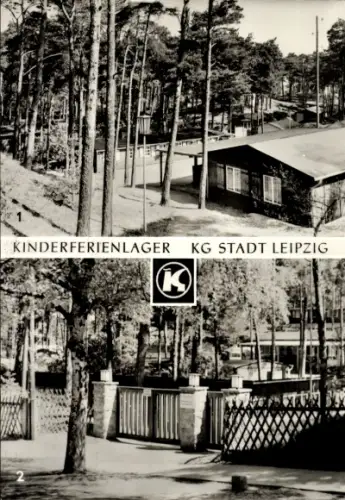 Ak Trassenheide auf Usedom, Kinderferienlager KG Stadt Leipzig