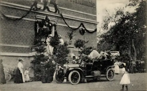 Ak Blankenburg am Harz, Einzug des Regenten Herzog Johann Albrecht am 18. Juni 1907, Kloster