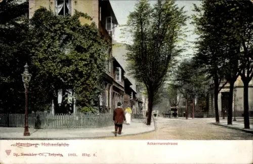 Ak Hamburg Hohenfelde, Ackermannstraße