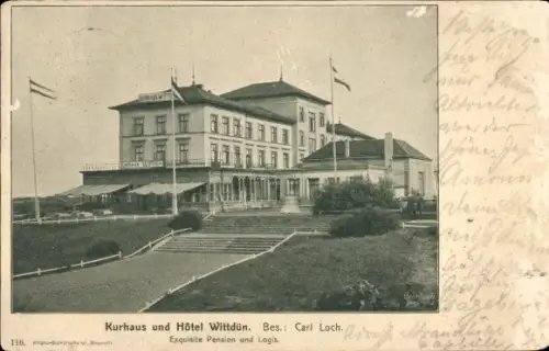 Ak Wittdün auf Amrum Nordfriesland, Kurhaus, Hotel