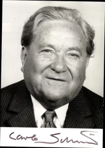 Foto Carlo Schmid, SPD-Politiker