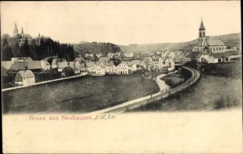 Ak Neuhausen an der Spree Niederlausitz, Gesamtansicht