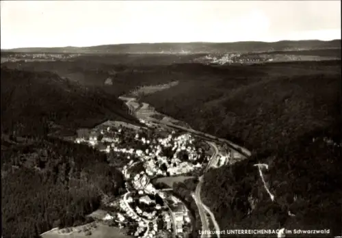 Ak Unterreichenbach im Schwarzwald, Luftkurort Unterreichenbach im Schwarzwald