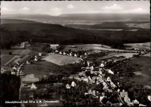 Ak Rodt Loßburg im Schwarzwald, Luftaufnahme