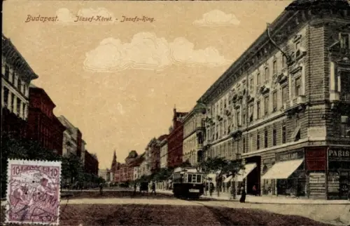 Ak Budapest Ungarn, Josefs-Ring