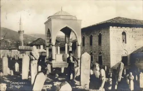 Ak Sarajevo Bosnien Herzegowina, Friedhof