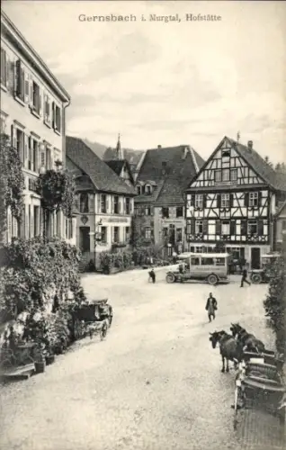 Ak Gernsbach im Murgtal Schwarzwald, Hofstätte