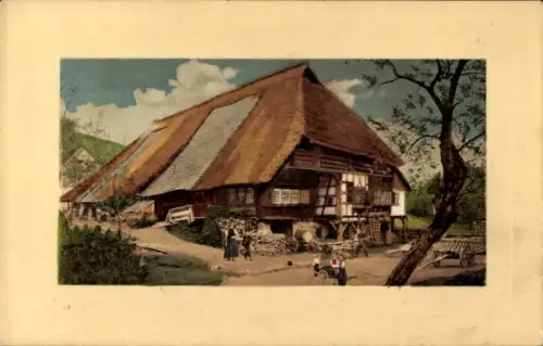Ak Schwarzwald, Schwarzwaldhaus