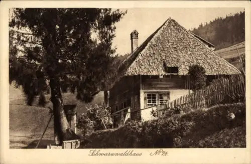 Ak Schwarzwald, Schwarzwaldhaus