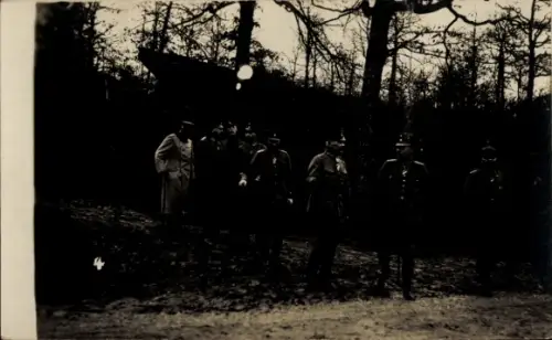 Foto Ak deutsche Soldaten in Uniform, Offiziere 4. Komp. Res. Inf. Rgt. 83