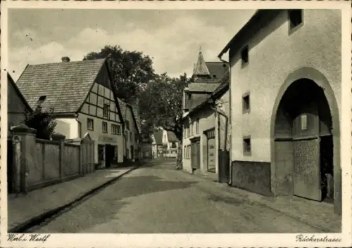 Ak Werl in Westfalen, Bäckerstraße