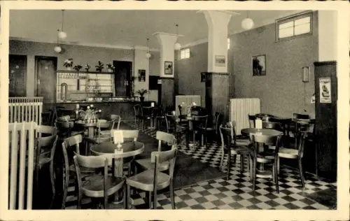 Ak Werl in Westfalen, Blick ins Kaffeehaus