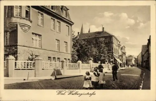 Ak Werl in Westfalen,  Walburgisstraße