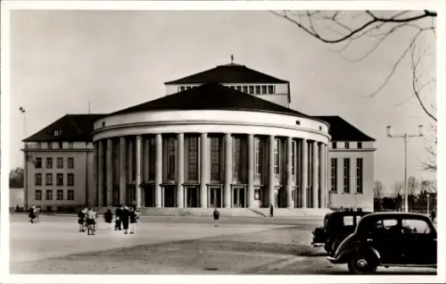 Ak Saarbrücken im Saarland, Stadttheater