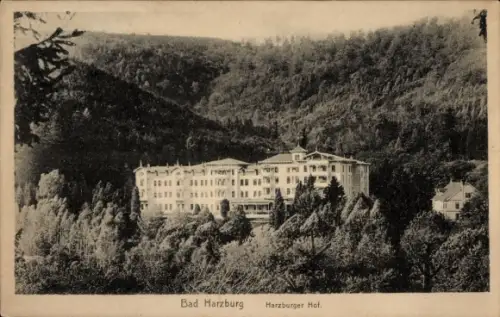 Ak Bad Harzburg am Harz, Harzburger Hof