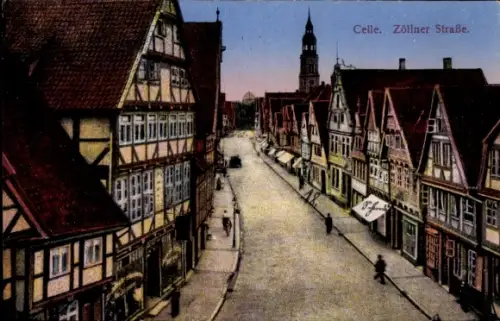 Ak Celle in Niedersachsen, Zöllner Straße
