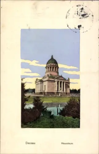 Ak Dessau in Sachsen Anhalt, Mausoleum