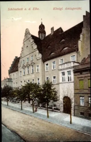 Ak Schönebeck an der Elbe,  Königl. Amtsgericht