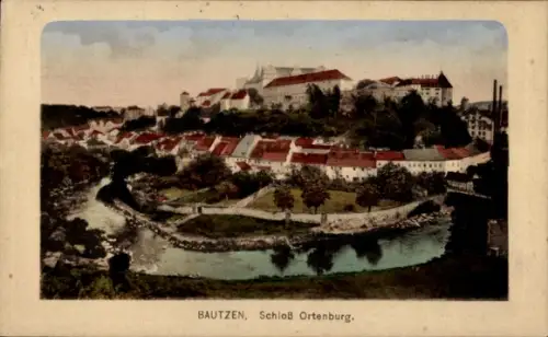 Ak Bautzen in der Oberlausitz, Schloß Ortenburg