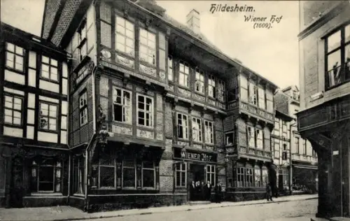 Ak Hildesheim in Niedersachsen,  Wiener Hof (1609)