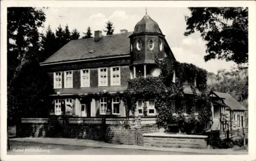 Ak Morsbach im Oberbergischen Kreis, Hotel Rolandsburg, Inh. G. Schneider, Morsbach