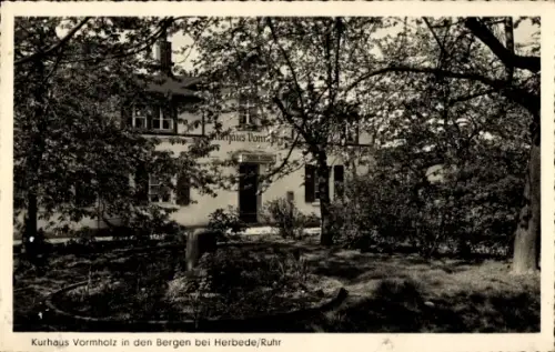 Ak Vormholz Herbede Witten an der Ruhr, Kurhaus Vormholz, Herbede a. d. Ruhr