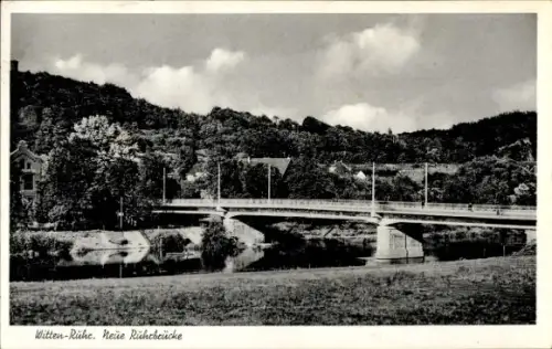 Ak Witten im Ennepe Ruhr Kreis, Neue Ruhrbrücke