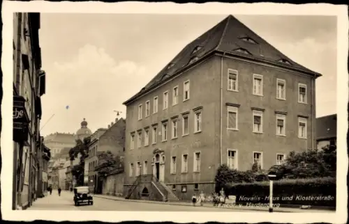 Foto Ak Weißenfels, Novalis Haus Klosterstraße