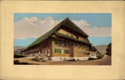 Präge Passepartout Ak Schwarzwald, Gasthaus zum Himmelreich