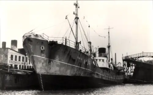 Foto Frachtschiff Franken, NC386, Nordseewerke Emden