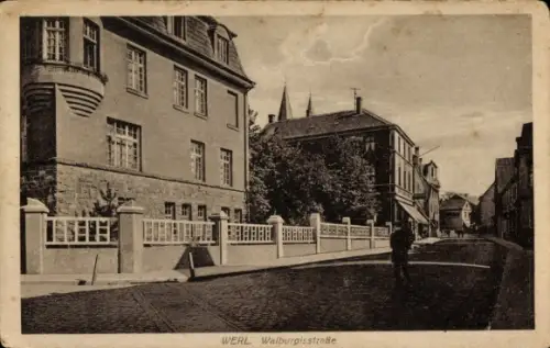 Ak Werl in Westfalen,  Walburgisstraße