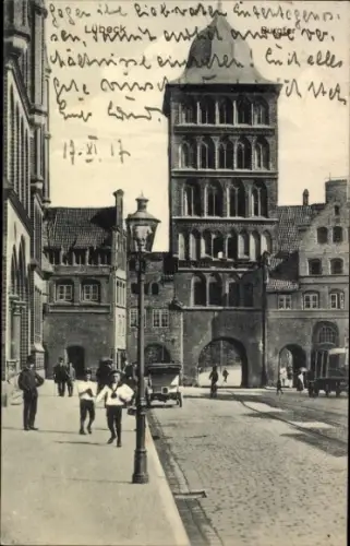 Ak Hansestadt Lübeck, Holstentor, Lübeck