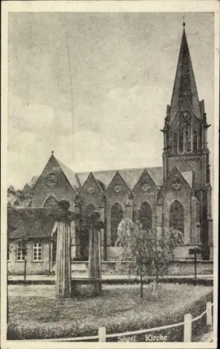 Ak Sögel im Emsland, Kirche