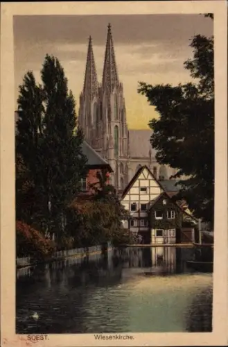 Ak Soest in Westfalen, SOEST, Wiesenkirche